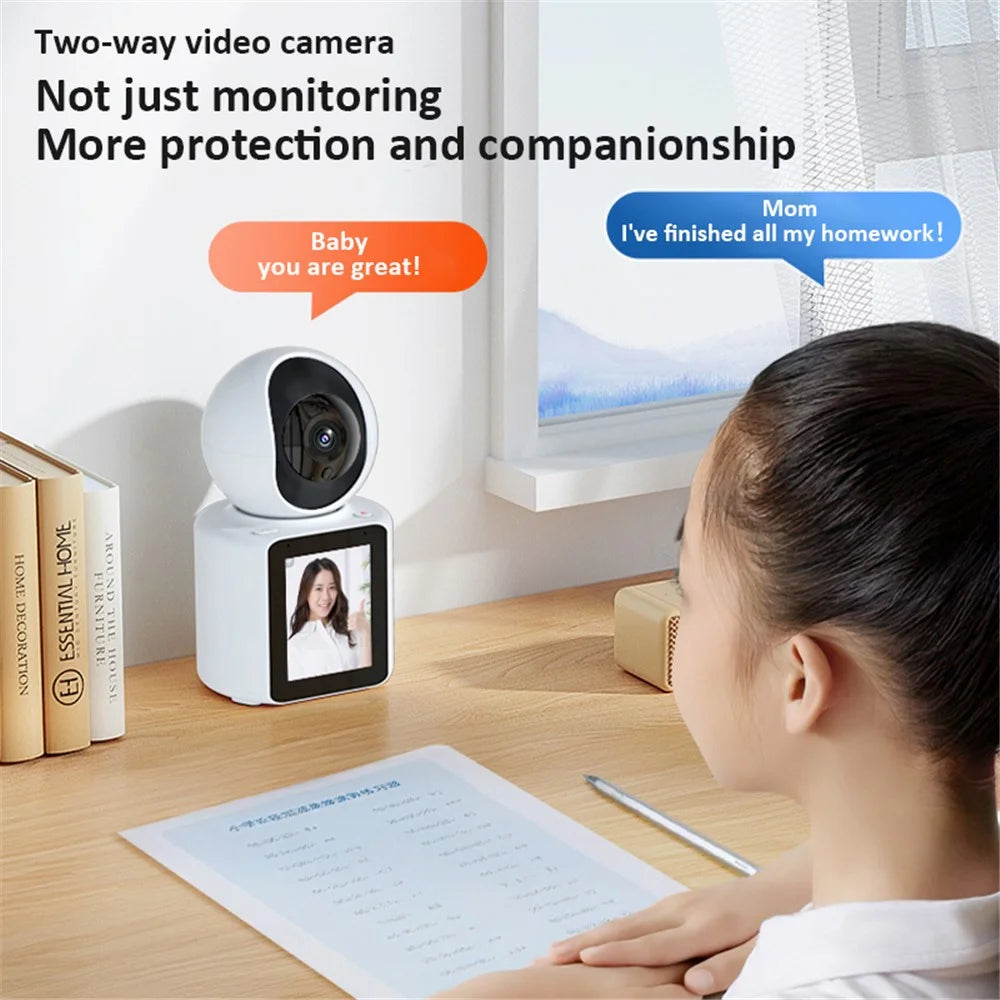 C31 Home Video Chat Camera Monitor Mobile Phone Remote WiFi Intelligent Loop Recording HD Camera - US Plug - 5