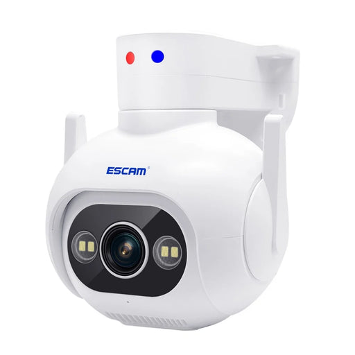 ESCAM PT304 4MP Human Detection Motion Camera WiFi Blue / Red Light Sound Alarm Smart Dual Light Night Vision H.265 Camera - US Plug - 2