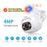 ESCAM PT304 4MP Human Detection Motion Camera WiFi Blue / Red Light Sound Alarm Smart Dual Light Night Vision H.265 Camera - US Plug - 3