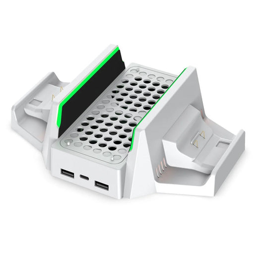 DOBE TYX-0663 For Xbox Series S / X Vertical Cooling Charging Stand Dual Controller Holder Base - 1
