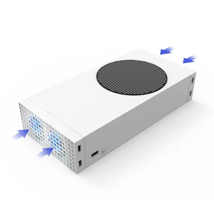DOBE TYX-0658 For Xbox Series S Vertical Cooling Stand Holder Dual Cooling Fan Base - 6