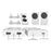 DOBE TYX-0658 For Xbox Series S Vertical Cooling Stand Holder Dual Cooling Fan Base - 7