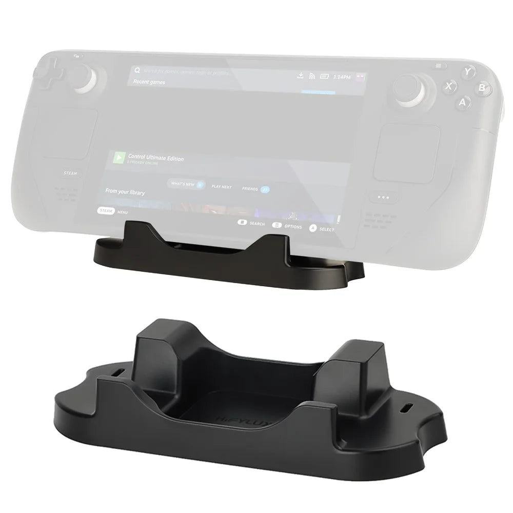 HIFYLUX ST-BF13 Stand Holder for Steam Deck / Nintendo Switch Holder Case with Anti-Slip Silicone Pad - 1