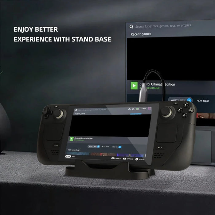 HIFYLUX ST-BF13 Stand Holder for Steam Deck / Nintendo Switch Holder Case with Anti-Slip Silicone Pad - 7