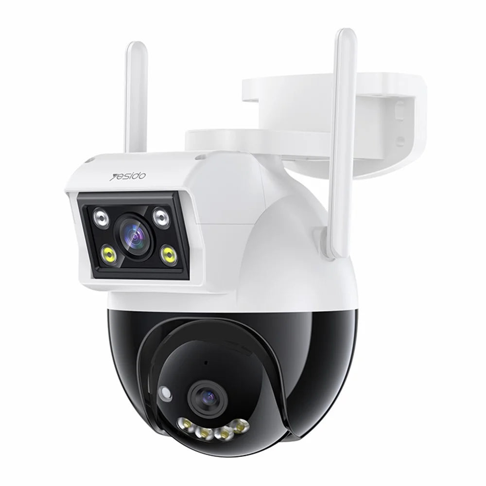 YESIDO KM12 Dual Lens 400W HD Surveillance Camera 360 Degree Wireless WiFi 2.4G Camera Support Two-Way Voice - 1