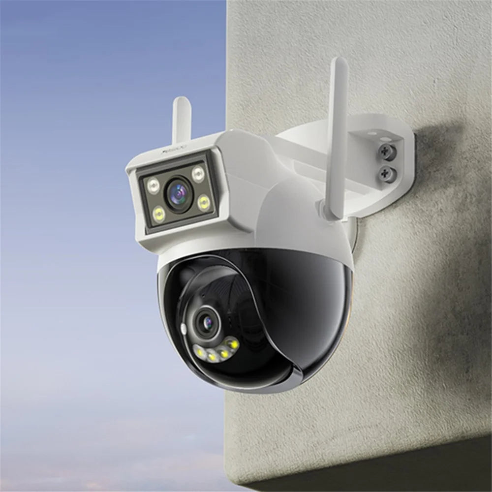 YESIDO KM12 Dual Lens 400W HD Surveillance Camera 360 Degree Wireless WiFi 2.4G Camera Support Two-Way Voice - 2