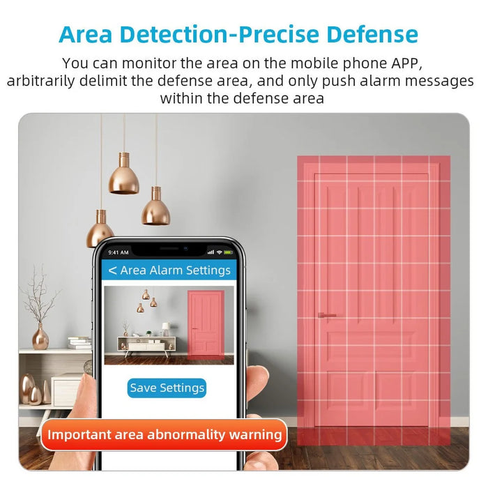 K12 Dual Lens Night Vision Wireless Surveillance Camera Mobile Tracking WiFi Network Cam - 5