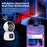 K12 Dual Lens Night Vision Wireless Surveillance Camera Mobile Tracking WiFi Network Cam - 7
