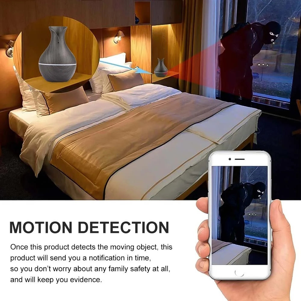 Air Humidifier Shape 1080P HD Wireless Home Security Surveillance Motion Detection WiFi Camera - 4