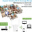 WiFi Router Camera Signal Amplifier 1080P Motion Detection H.264 Wireless Home Security Monitor - EU Plug - 7