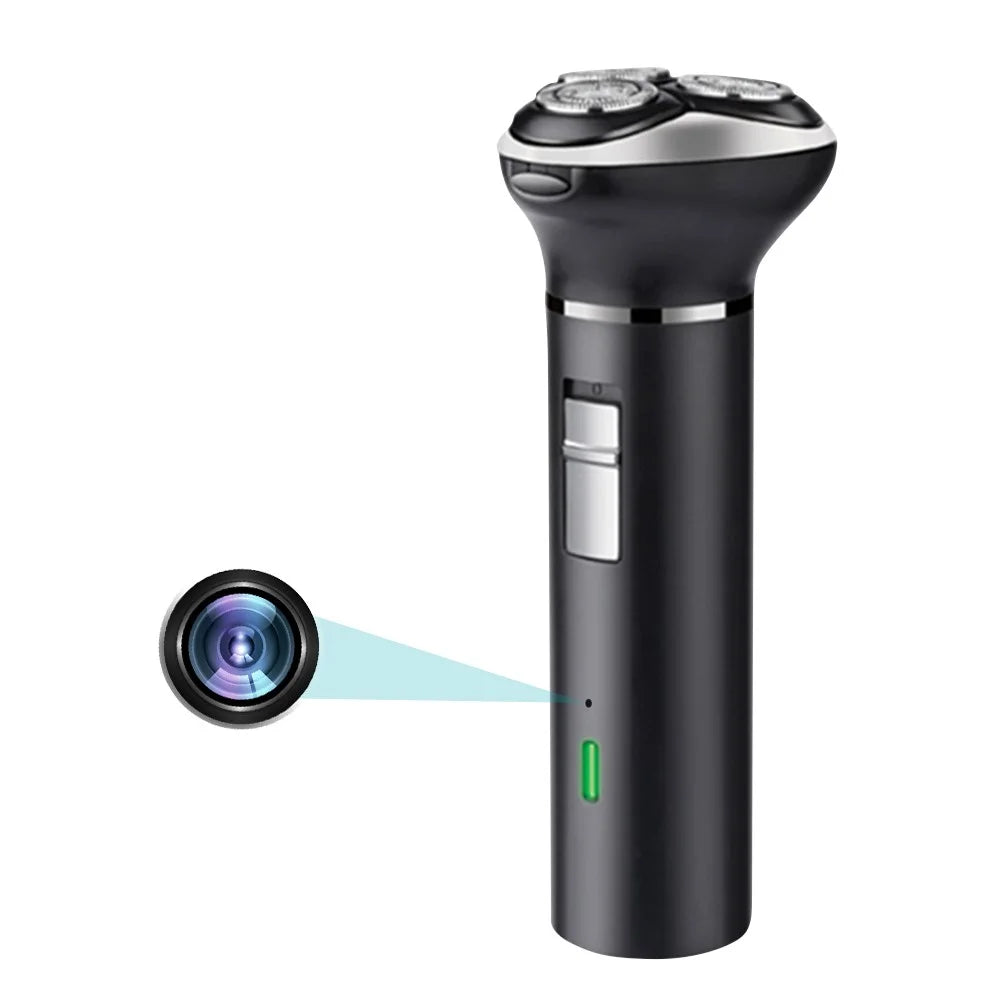 Multi-function Shaver HD 1080P Motion Detection WiFi Camera with 64GB Memory Card - 1