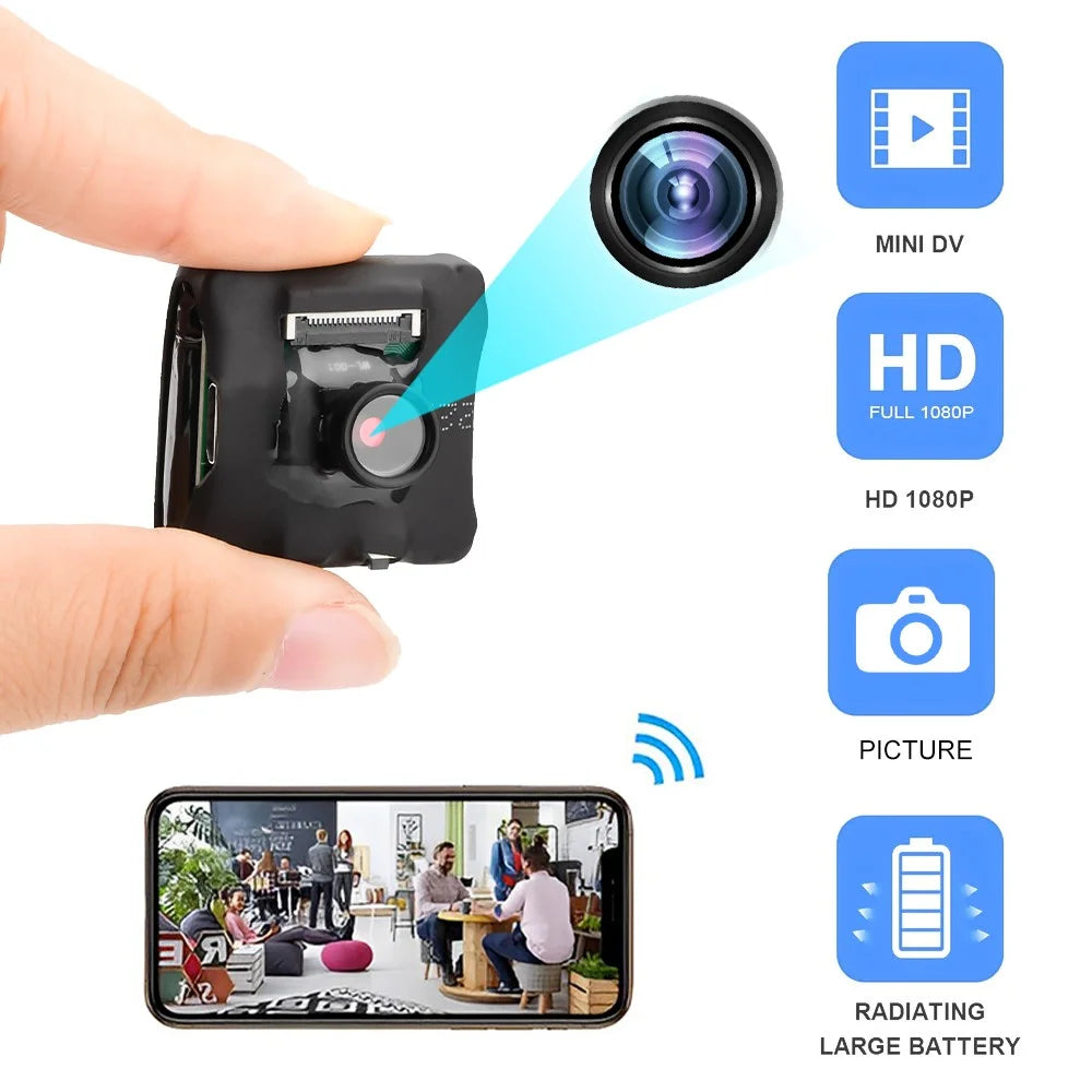 DIY WiFi Camera HD 1080P Wireless Webcam Baby Monitor Video Photo P2P Recording Camera - 7