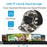 Outdoor Baseball Cap HD 1080P Loop Recording Remote Viewing Baby Nanny Surveillance WiFi Camera - 5