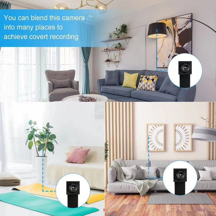 1080P HD Wireless WiFi Security Camera IP Mini Hidden Camera DIY Module DVR Portable Camera - 7