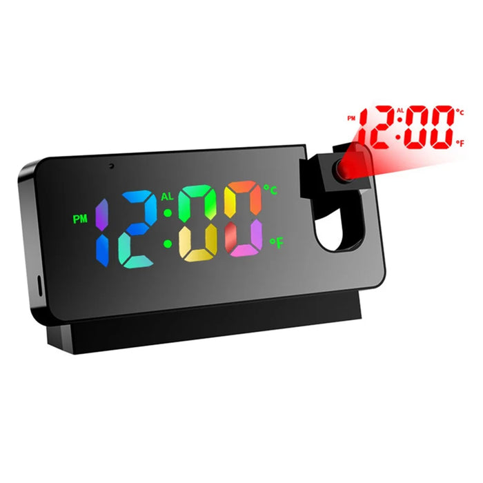 Projection Alarm Clock WiFi Camera for Bedroom Living Room HD 1080P Home Security Wireless Camera - 1