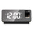 Projection Alarm Clock WiFi Camera for Bedroom Living Room HD 1080P Home Security Wireless Camera - 2