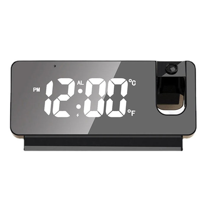 Projection Alarm Clock WiFi Camera for Bedroom Living Room HD 1080P Home Security Wireless Camera - 2