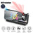 Projection Alarm Clock WiFi Camera for Bedroom Living Room HD 1080P Home Security Wireless Camera - 4