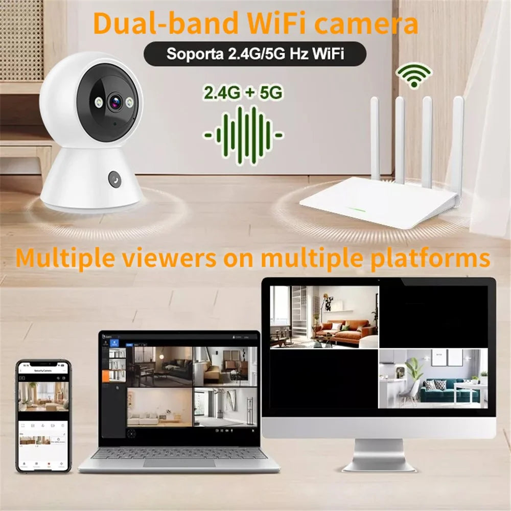 K11 1080P HD Home Security Camera Smart Wireless Camera Multi-Angle Adjustable Monitor Camera - 7