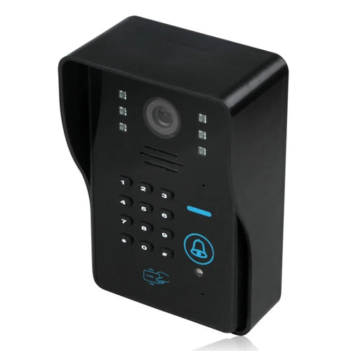 WF1002 1080P WiFi / IP Wireless Doorbell with Password and Card Unlock, Visual Intercom, EU Plug (CE, ROHS) - 1