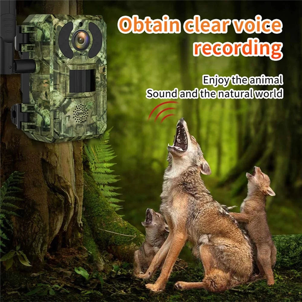 H10 4MP Solar Panel PIR Motion Detection Hunting Trail Camera 4G / EU Version - 3