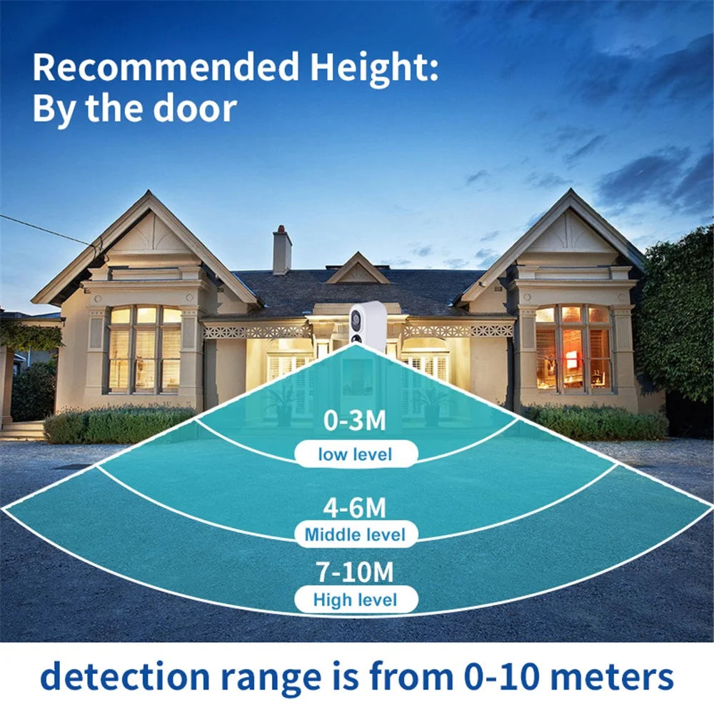 D1K Solar Battery Powered Wireless WiFi HD Monitor Camera 3 Million Tuya Surveillance Camera - 4