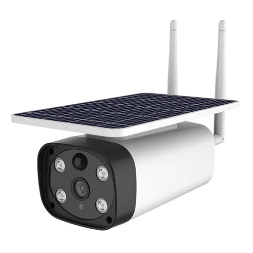 Y8 2MP HD WiFi Solar-Powered Home Camera Full-Color 1080P Security Camera (No Battery) - 1
