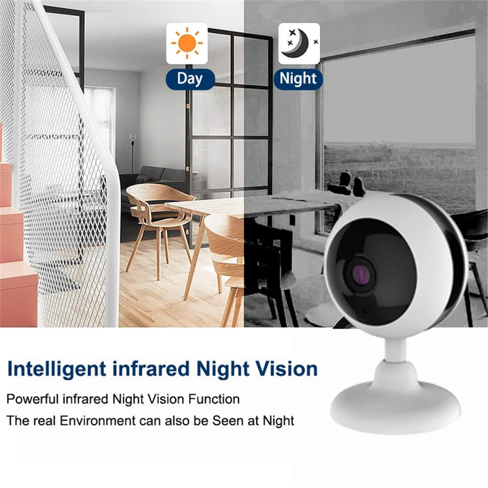 3MP HD Wireless WiFi Camera for Home Security Surveillance Smart Two-Way Talk IP Camera with Motion Detection - 2