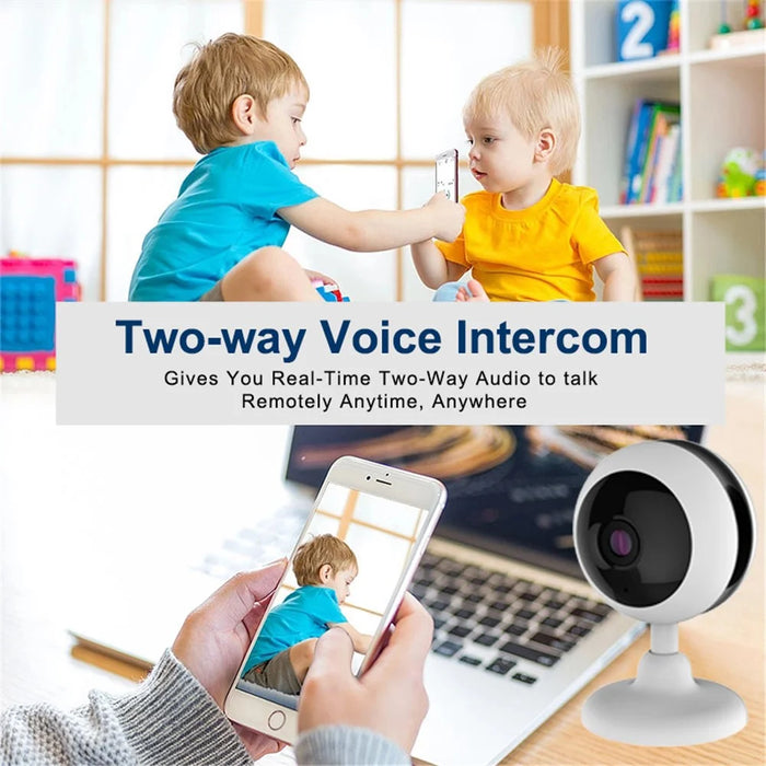 3MP HD Wireless WiFi Camera for Home Security Surveillance Smart Two-Way Talk IP Camera with Motion Detection - 4