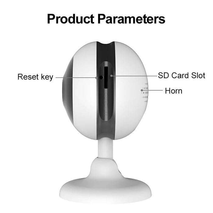 3MP HD Wireless WiFi Camera for Home Security Surveillance Smart Two-Way Talk IP Camera with Motion Detection - 6