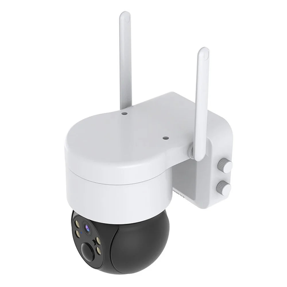 Q4X Outdoor WiFi Solar-Powered Surveillance Camera 1080P HD Video Camera - White - 7