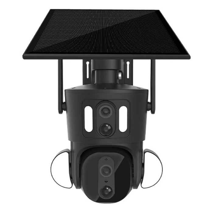 Q32 2K / 4MP Dual-Lens Zoom Solar-Powered Camera Wireless WiFi Monitor Camera - 3