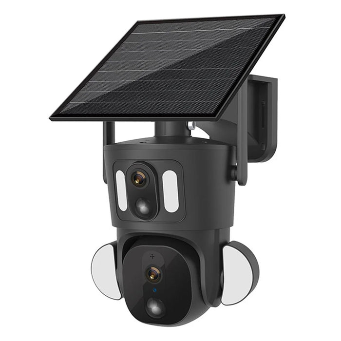 Q32 4K 8MP Dual-Lens Zoom Solar Camera Wireless Monitor Cam, WiFi Version - 7
