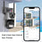 Outdoor Waterproof Intercom Monitor Ball Machine WiFi Camera, APP: ICSEE - 4