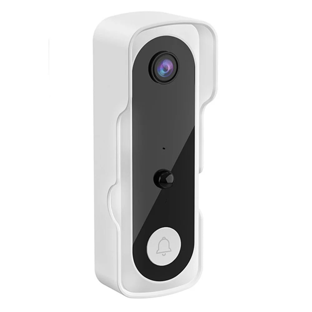 V20 IP Doorbell Camera WiFi Infrared Night Vision 1080P Wireless Visual Intercom Smart Doorbell - White - 1