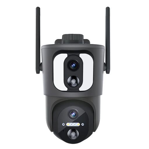 ESCAM QF390 2MP+2MP Dual Lens IP66 PIR Sensor WiFi Solar Panel IP Camera - 2