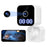 K1 Home Security Clock Camera 1080P HD Night Vision Camera Support Tuya App, US Plug - 1