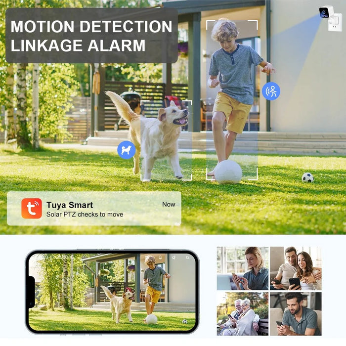 K1 Home Security Clock Camera 1080P HD Night Vision Camera Support Tuya App, US Plug - 2