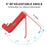 YD03 For Nintendo Switch / Switch Lite Type-C Charger Desktop Stand Charging Dock - Red - 4