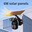 Q6 Pro 6MP Dual Lens HD Full-Color Night Vision Solar-Powered Camera, WiFi Version - 3