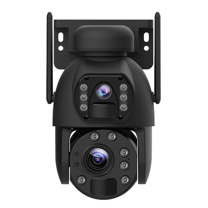 Q59 4G EU Version 6MP HD 10X Zoom Camera Dual-Lens Solar-Powered Camera - 3