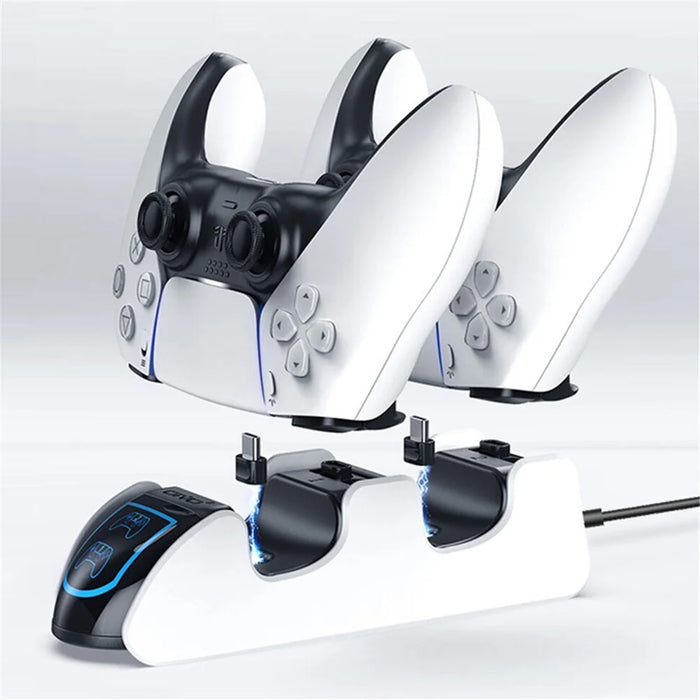 OIVO IV-P5207 For Sony PS5 Game Controller Charger Charging Dock Station with Indicator Light - 3