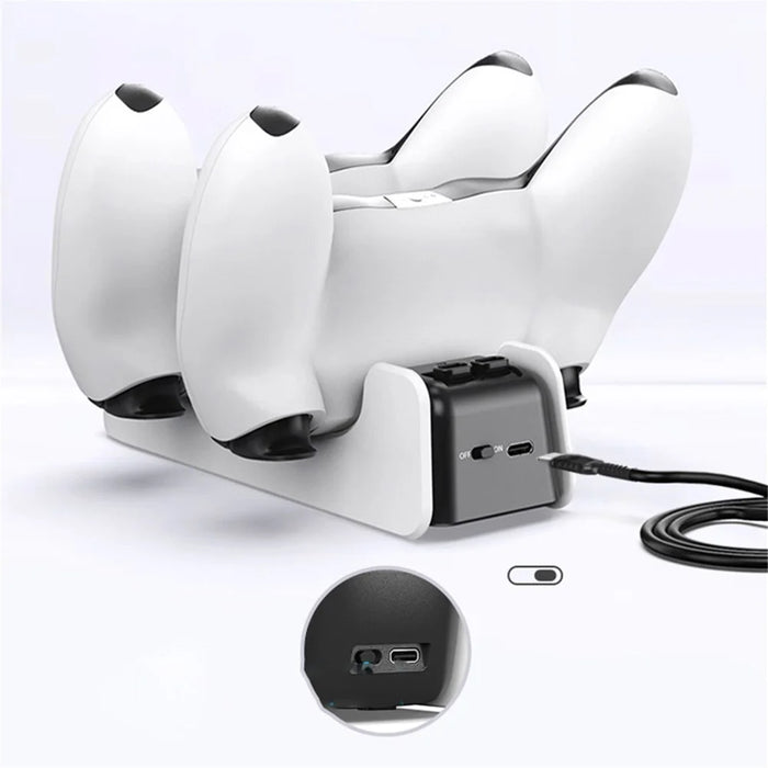 OIVO IV-P5207 For Sony PS5 Game Controller Charger Charging Dock Station with Indicator Light - 4