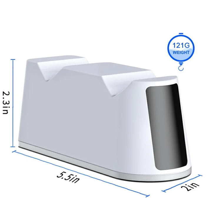 DSP-828 For Sony PlayStation 5 Game Controller Dual Slot Charger Dock LED Light Fast Charging Station - 6