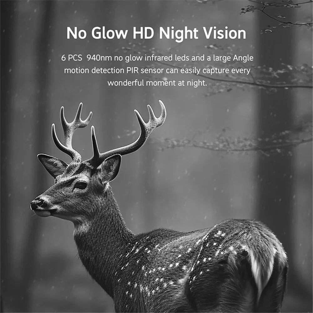 A8 4G EU Version 4K HD Waterproof Tracking Detection Security Surveillance Camera with Battery + Solar Panel - 5