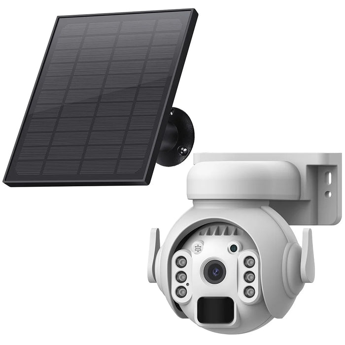 Q55 12X Zoom Single-Lens 3MP Solar-Powered Surveillance Camera, WiFi Version - 1