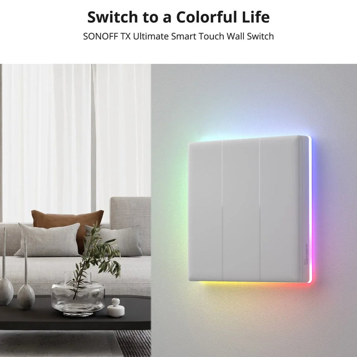 SONOFF TX Ultimate WiFi Smart Touch Wall Switch Support eWeLink-Remote - US Plug / T5-2C-120 - 5