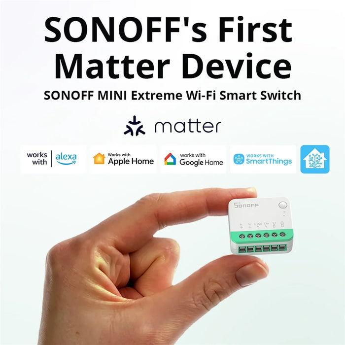 SONOFF MINIR4M WiFi Smart Switch Module Support eWeLink and Matter - 5