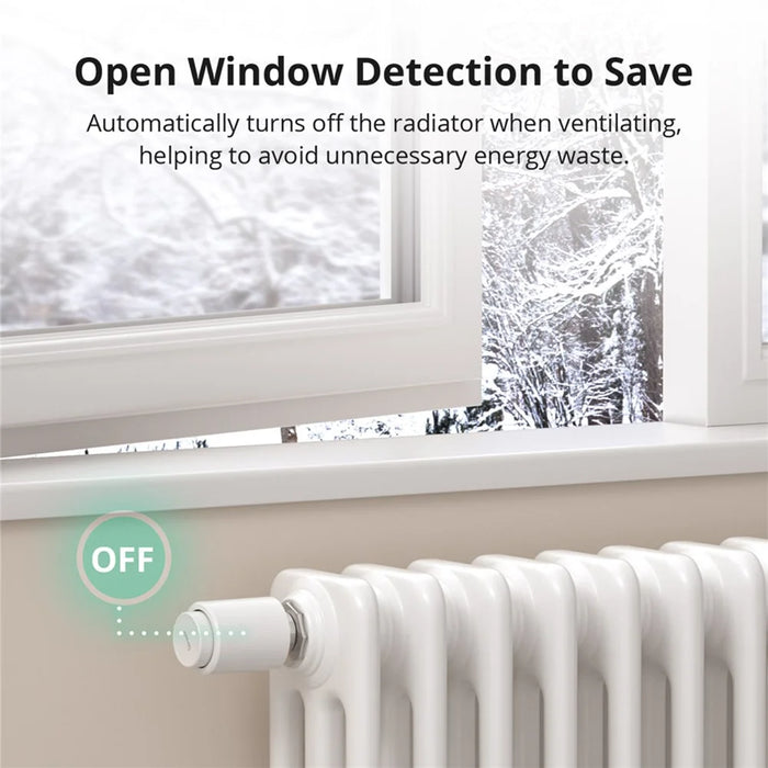 SONOFF TRVZB Zigbee Thermostatic Radiator Valve for Efficient Heating Control - 7