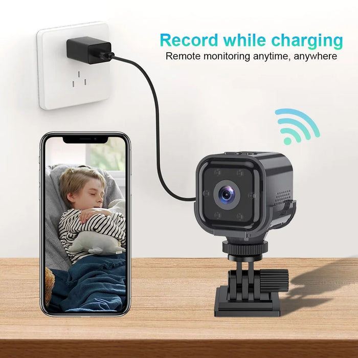 AS03 HD Night Vision Rechargeable Camera Home Security WiFi Camera - 3